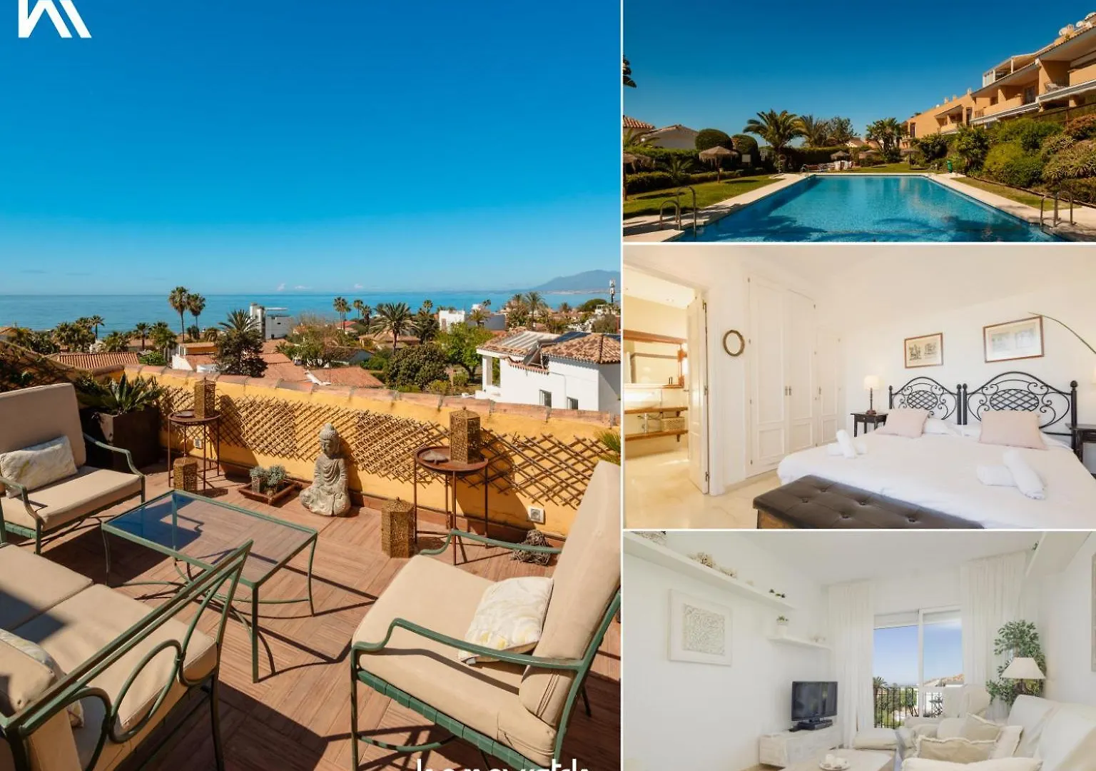 Beautiful Beachside Duplex Apartment With Amazing Sea Views Marbella